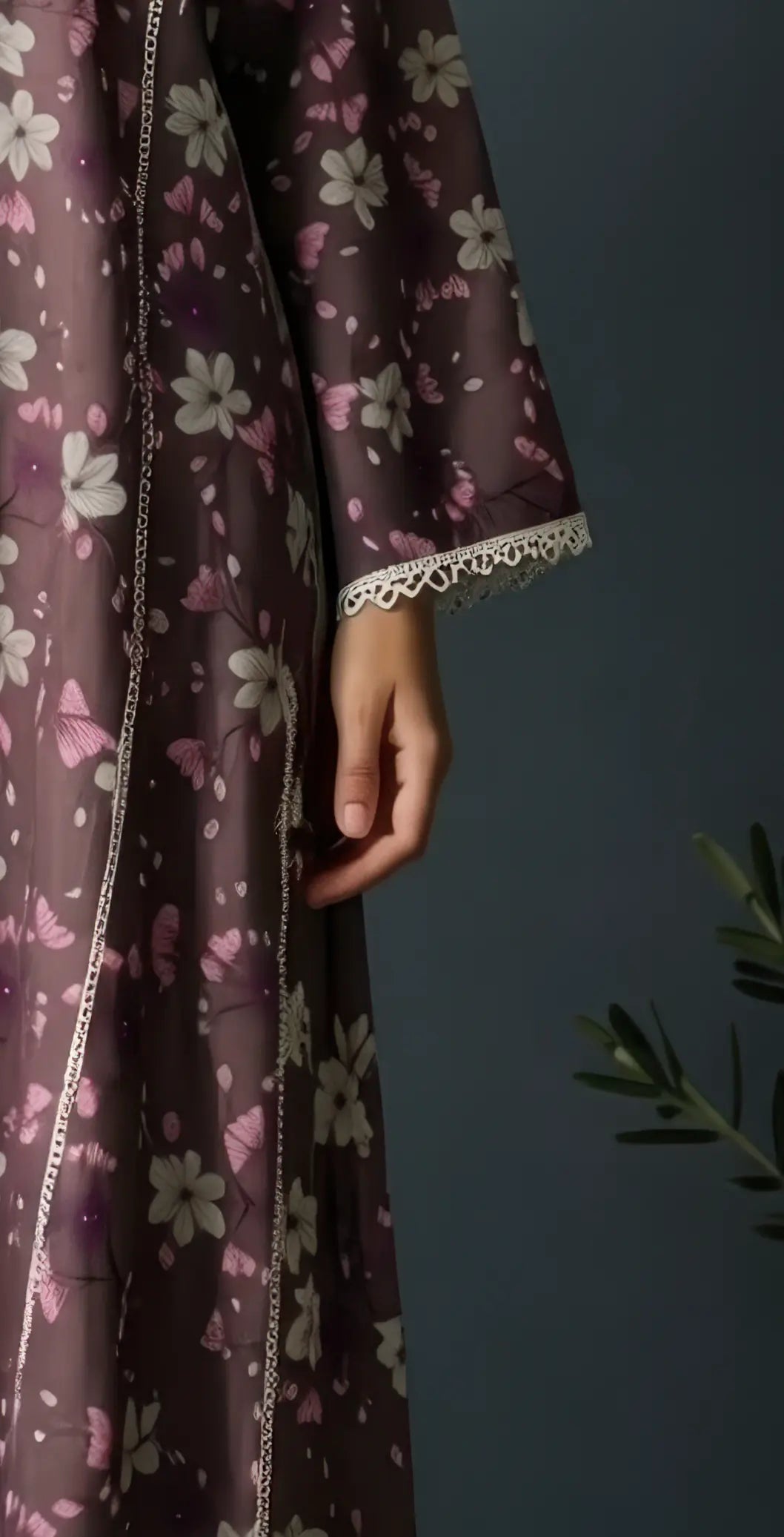 Sufaid Digital Lawn - Stitched 2 pc