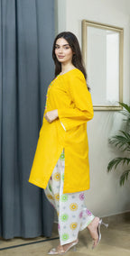 Everyday Mustrad Set - Stitched 2 Piece