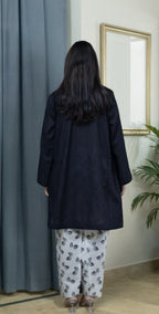 Everyday Black Kurta Set - Stitched 2 Piece