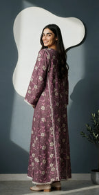 Sufaid Digital Lawn - Stitched 2 pc