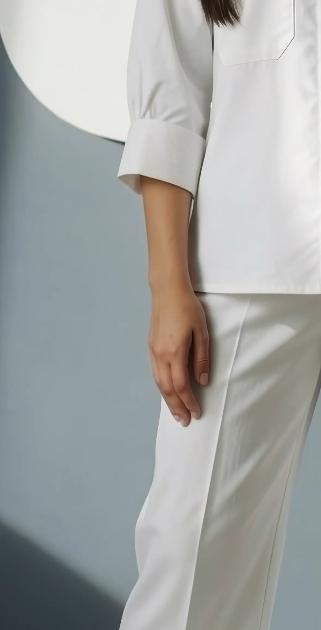 Sufaid Imported Wash and Wear -Stitched - Coord Set