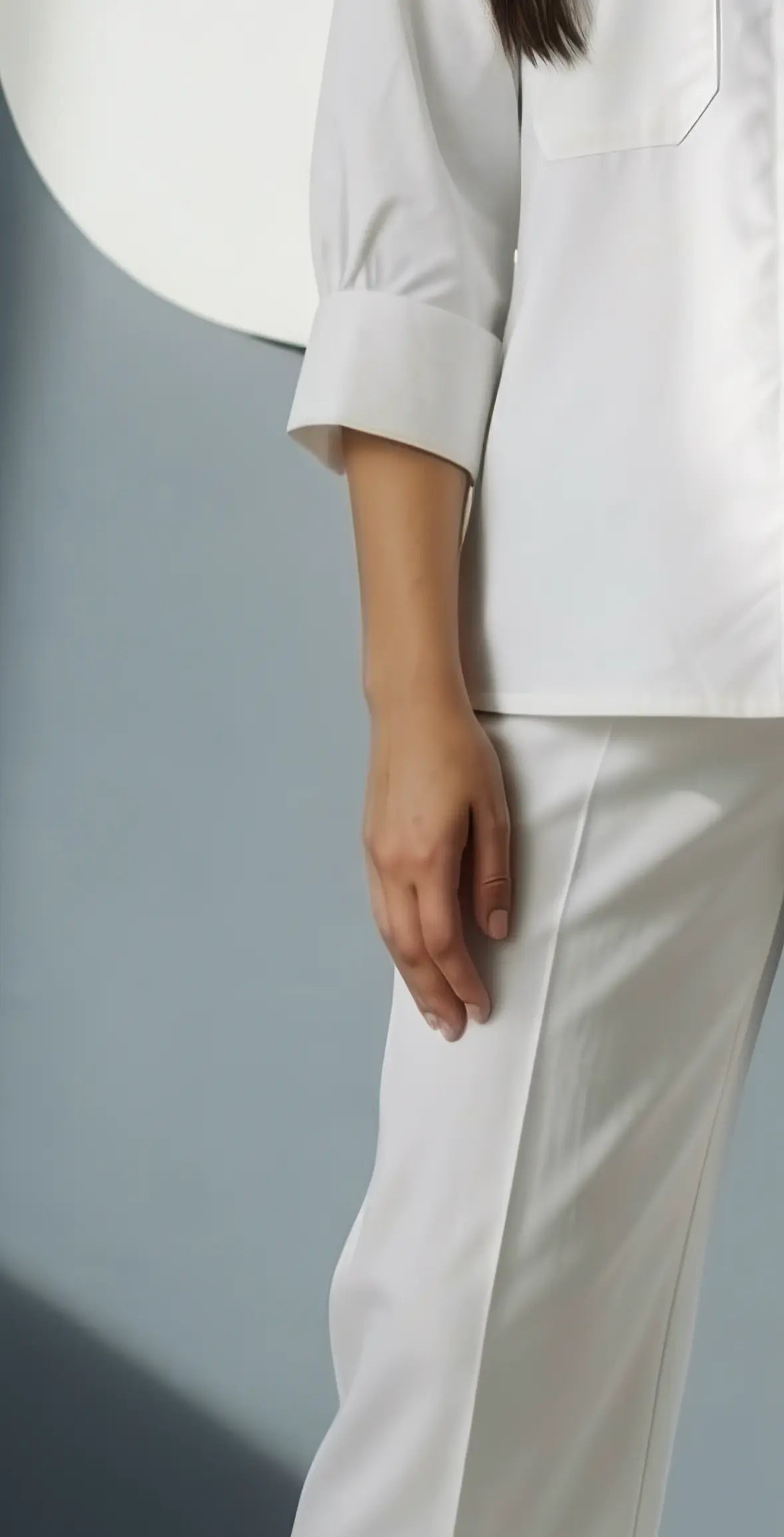 Sufaid Imported Wash and Wear -Stitched - Coord Set