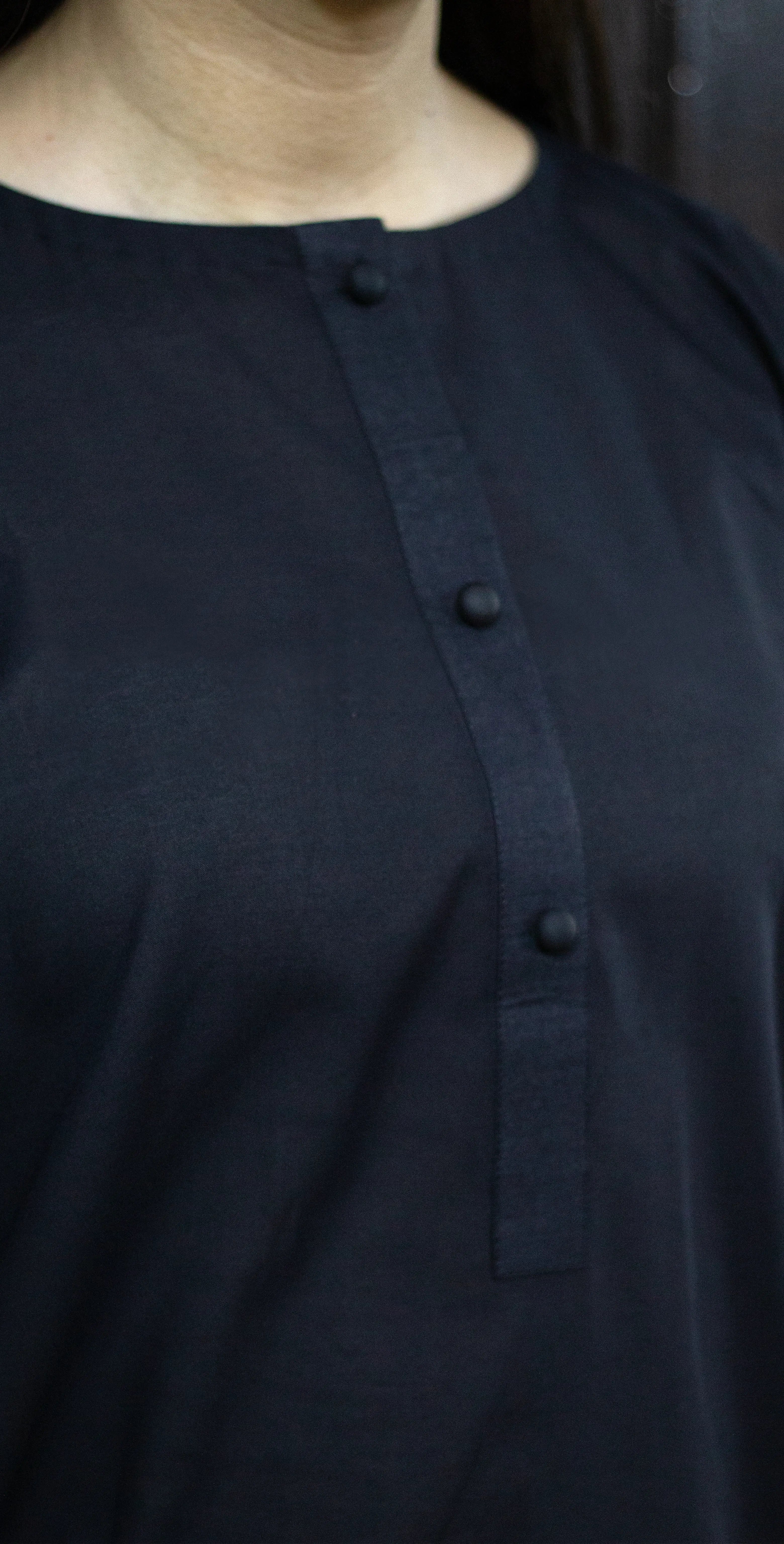 Everyday Black Solid Limited Edition- Stitched 2 piece