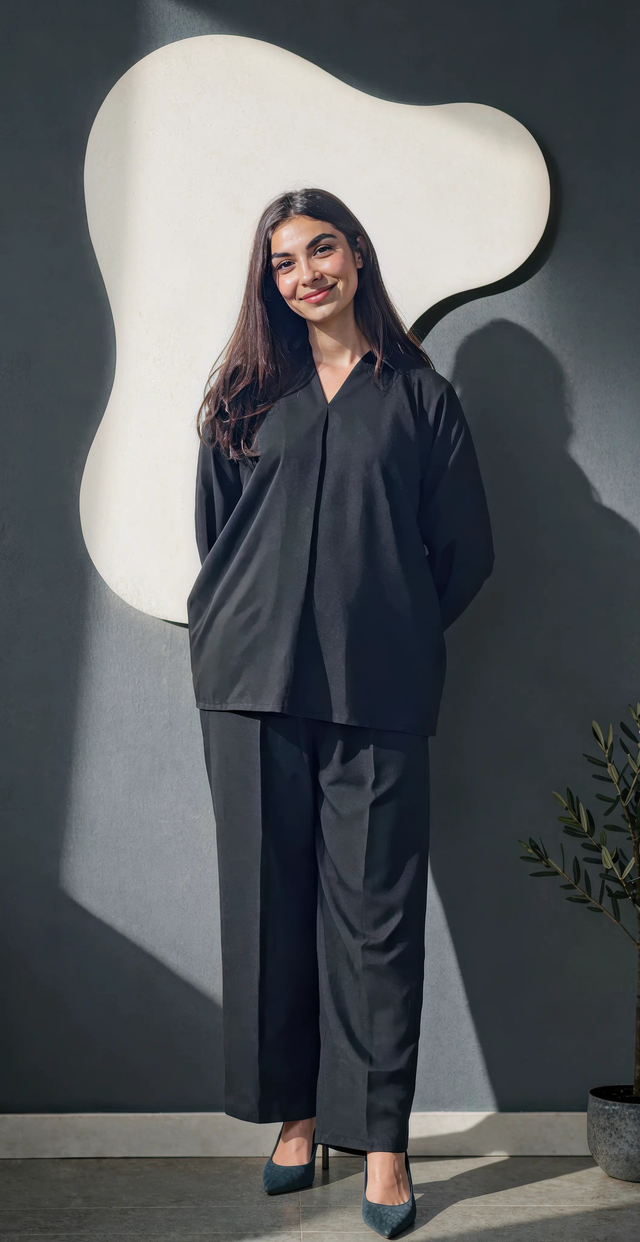 Sufaid Imported Wash and Wear -Stitched - Coord Set