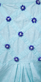 Ice Blue Chicken Kari - Stitched 3 Piece