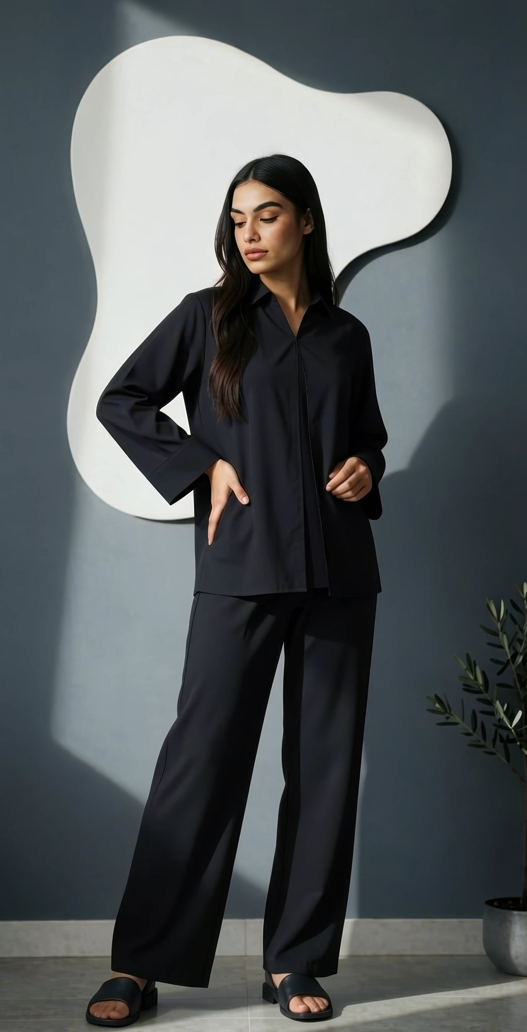 Sufaid Imported Wash and Wear -Stitched - Coord Set
