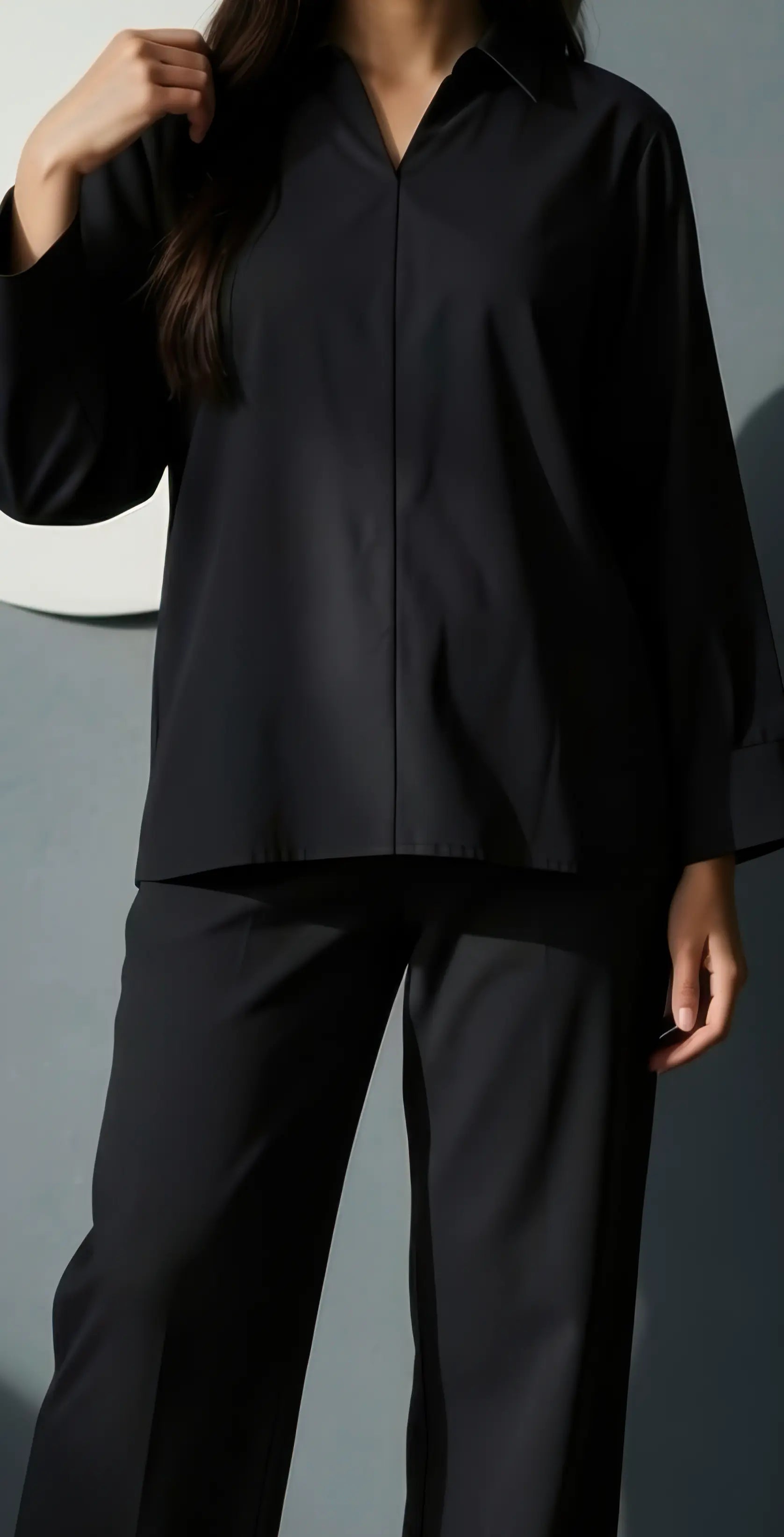 Sufaid Imported Wash and Wear -Stitched - Coord Set