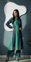 Sufaid Chunri - Stitched Long Frock 1 pc